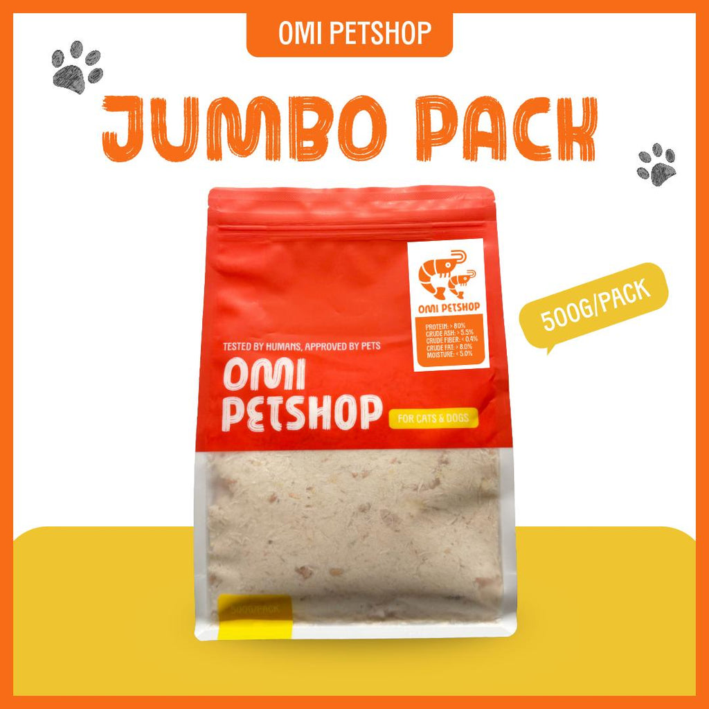 Kibble Topper Jumbo Pack Chicken & Omega Prawn