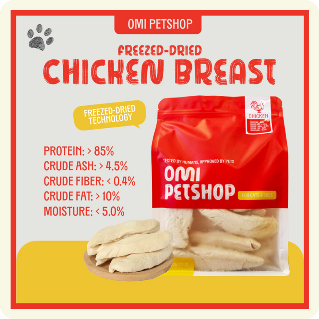Freezed-Dried Chicken Breast