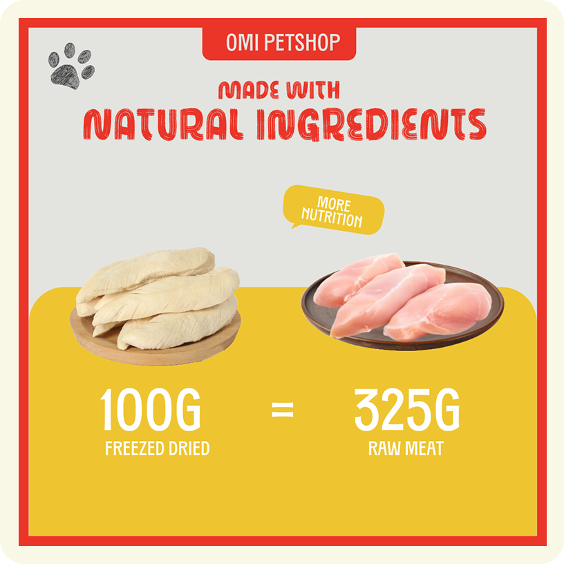Freezed-Dried Chicken Breast