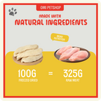 Freezed-Dried Chicken Breast
