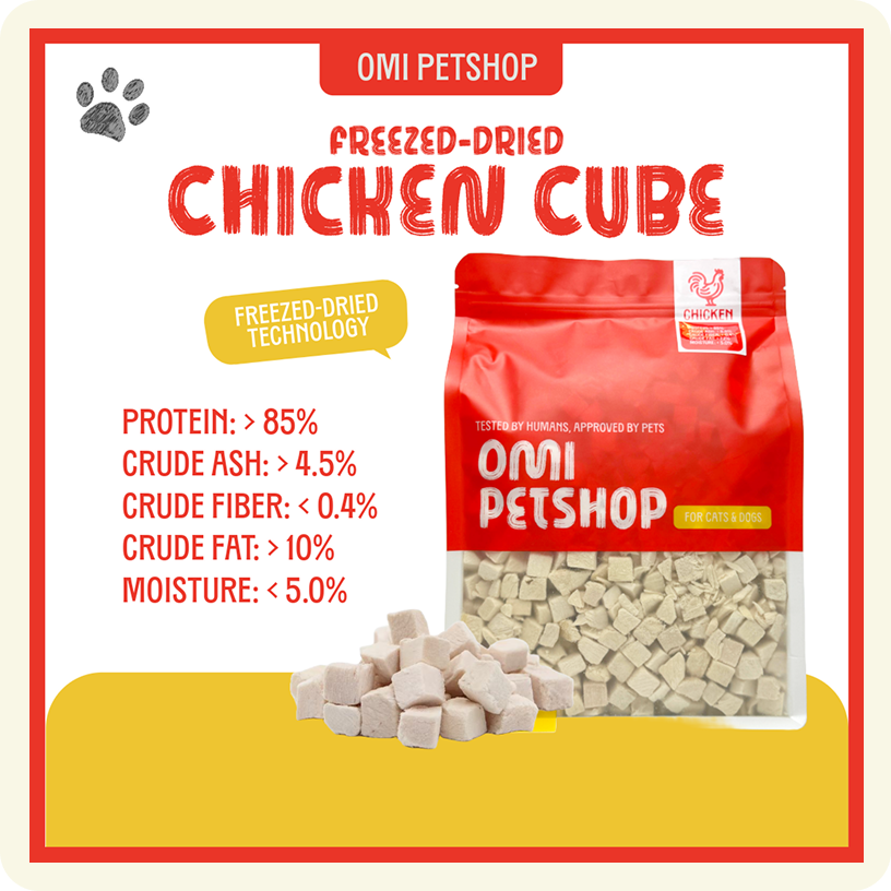 Freezed-Dried Chicken Cube