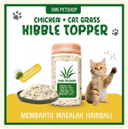 Kibble Topper Chicken & Cat Grass
