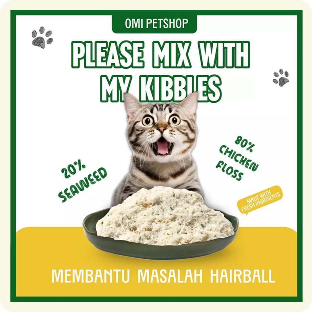 Kibble Topper Chicken & Cat Grass