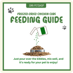 Kibble Topper Chicken & Cat Grass