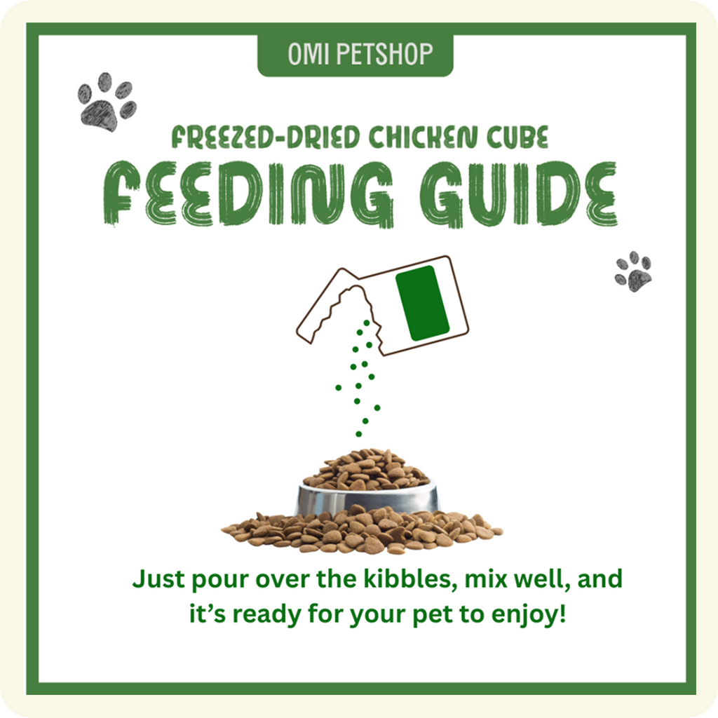 Kibble Topper Jumbo Pack Chicken & Cat Grass