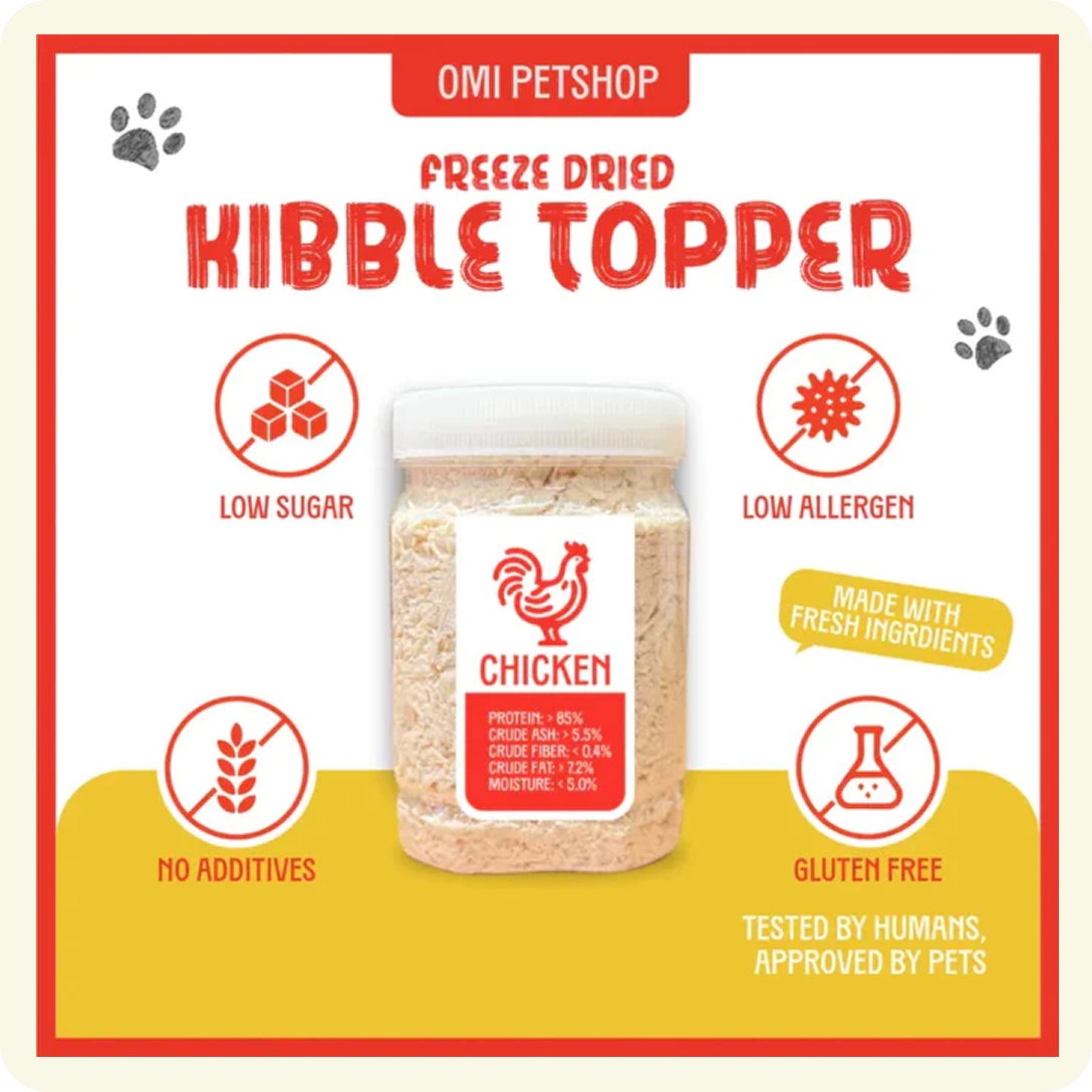 Kibble Topper Jumbo Pack Chicken
