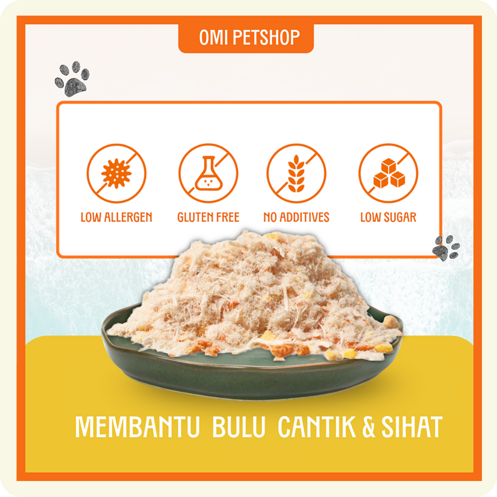 Kibble Topper Chicken & Omega Prawn