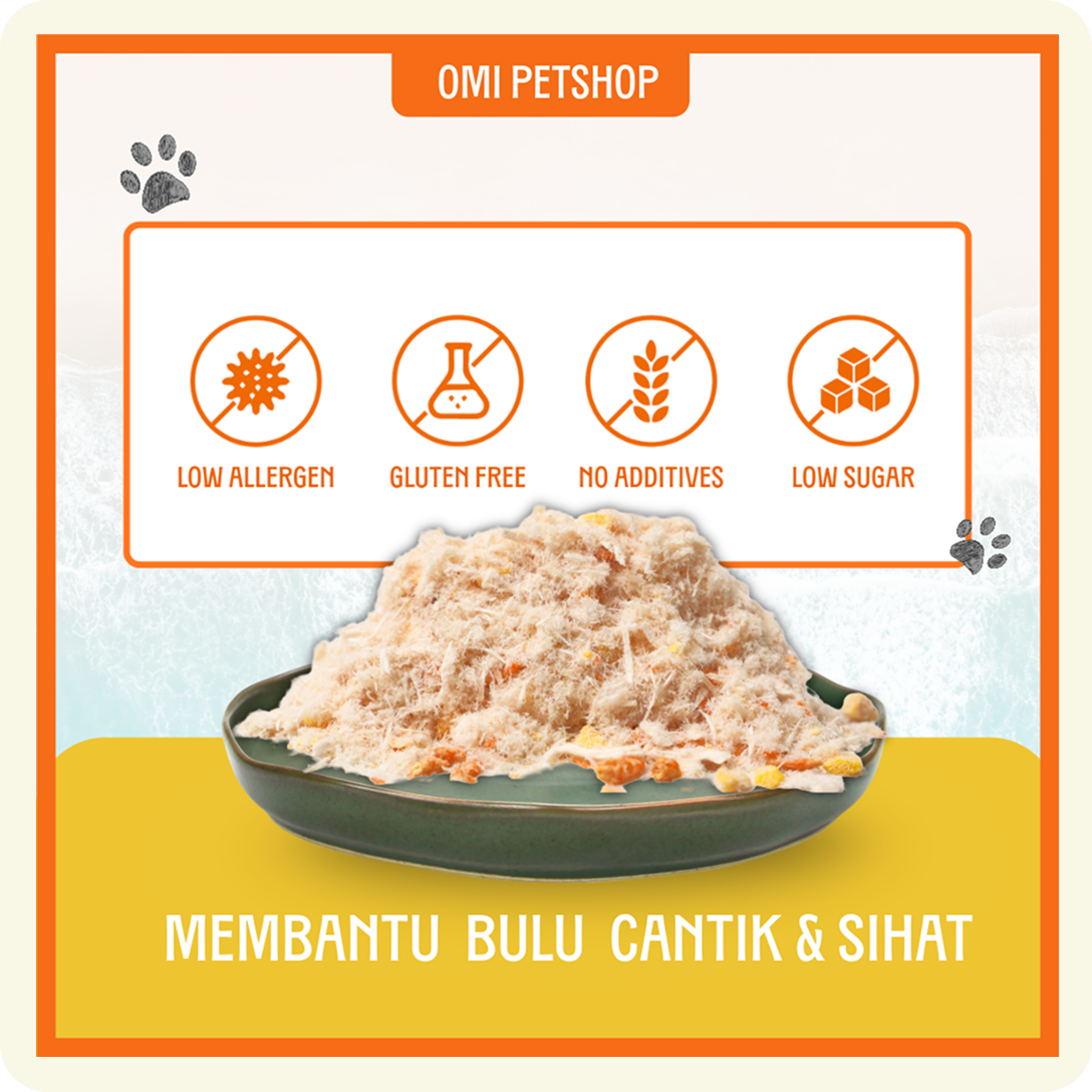 Kibble Topper Chicken & Omega Prawn