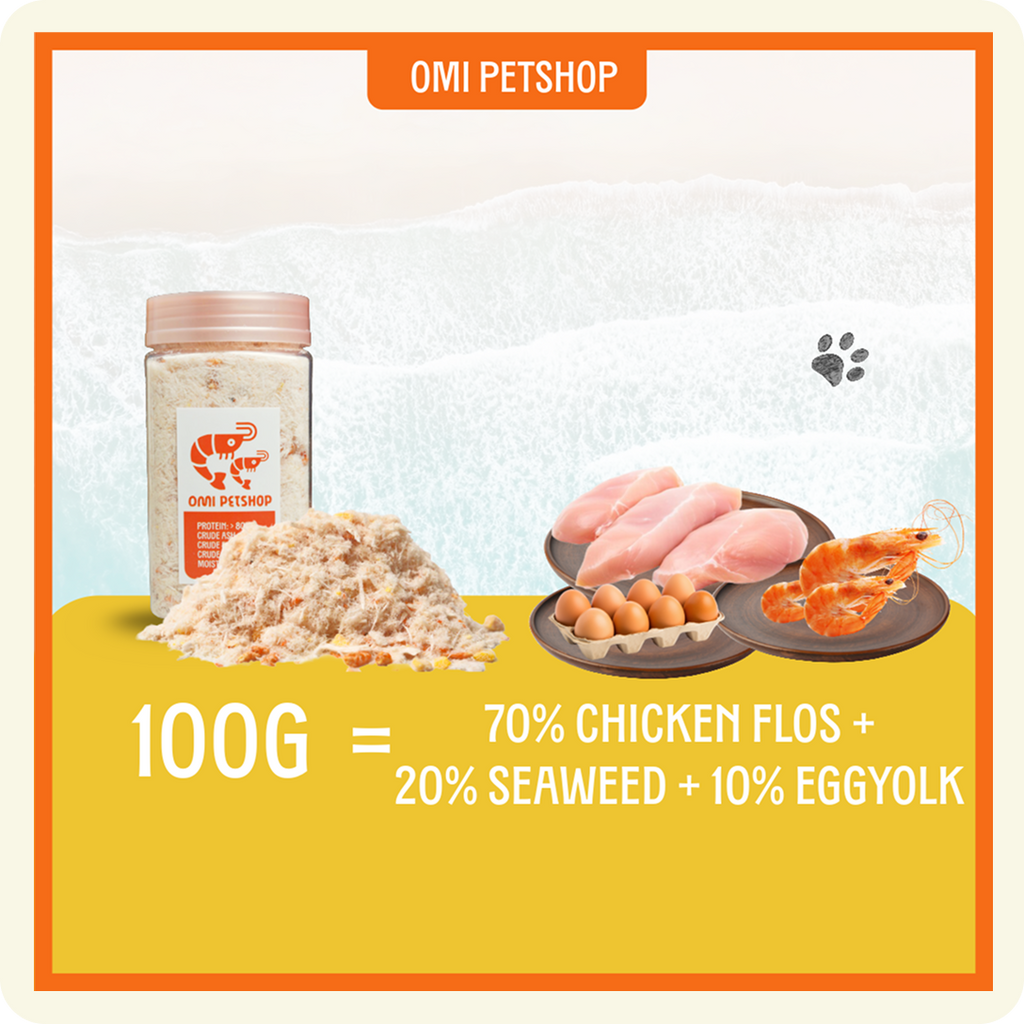 Kibble Topper Jumbo Pack Chicken & Omega Prawn